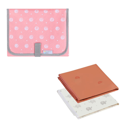 Portable Changing Pad Travel - Waterproof Compact Diaper Changing Mat - Lightweight