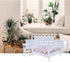 Dolls House Furniture Mini Wooden Queen Bed 6pcs, Miniature Dollhouse Bed 1:12 Cabinet for Doll