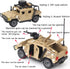 Armored Vehicle Building Block Military Vehicle Toy for Ages 6-12+, Army Battle Brick, Military Car Model Gifts for Boys