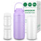 Compact Breast Milk Cooler Bottle, 12oz Portable Breastmilk Cooler with 2 Storage