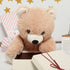Tezituor 18 Inch Teddy Bear Stuffed Animal, Cute Tan Plush Bear Gift for Christmas, Birthday, Valentine's Day