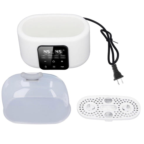 HEALT Double Bottle Warmer with Smart Temperature Control, Fast Baby Food Heater and Defrost Warmer with Timer