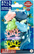 Iwako Deep Sea Animals Erasers, Turtle, Shark, Stingray, Coral Reef