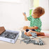 Lekebaby Building Bricks 1500 PCS Basic Blocks, Compatible with Major Brands (Gray)