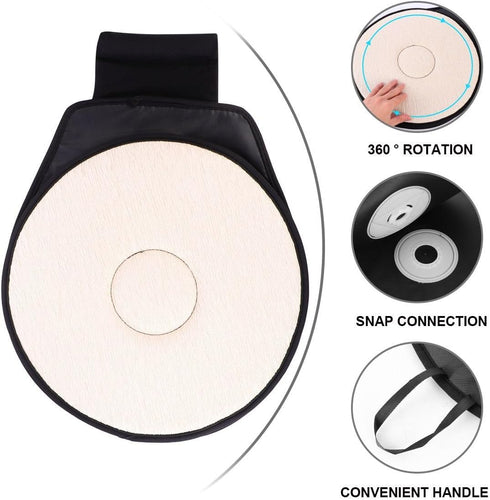 SUPVOX 360 Car Swivel Cushion - Car Seat Cover, Pad, Warmers, Rotation Disc, Office Chair Pad, Vehicle Seat Cushion Gel