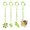 RTMOK Silicone Pacifier Clip,Applies to Car Seat,High Chair,Stroller Accessories,Cribs,Rocking Chair