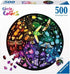Ravensburger 500 Piece Jigsaw Puzzle Circle of Colors: Insects for Adults - Handcrafted Tooling Made in Germany