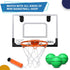Dilabnba 7" Mini Rubber Replacement Basketballs for Hoop/Pool, Soft Beach Bouncy Ball Sports Party Game