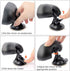 GES Rear View Mirror - 360 Degree Adjustable with Strengthen Suction Cup for Car (5.9 x 2.2 Inch, Black)