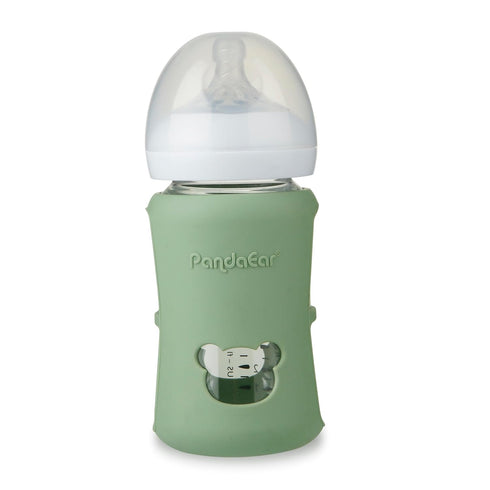 3 Pack 8 oz, 8 oz PandaEar Silicone Sleeves for Philips Avent Natural Glass Baby Bottles Shatterproof & Heat Resistant