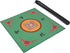 Mahjong Mat: Anti Slip and Noise Reduction Table Cover for Mahjong, Poker, Card, Board & Tile Games (Green, 31.5 inches)