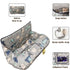 Cotton Shopping Cart Cover for Babies - Machine Washable (Cute Design)