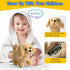 Plush Golden Retriever Toy - Electronic Interactive Puppy, Walking, Barking, Tail Wagging Companion for Kids