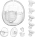 Gowing Wearable Breast Pump Accessories, Replacement Pump Parts Flange 24mm, Duckbill Valve, Silicone
