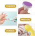 Trimmer 12-Piece Set Electric Baby Nail Pads for Newborns Colorful Nail Grinding Files High-Quality Replacement Heads