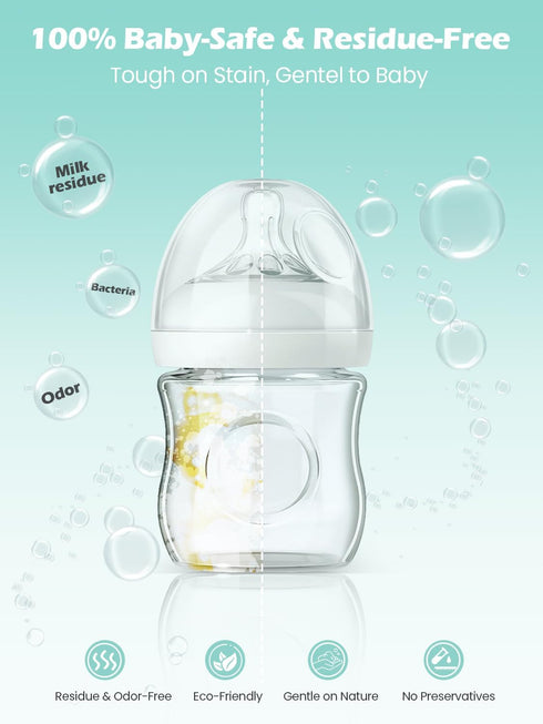360PCS Official Detergent Cleaning Tablets: for Baby Brezza Grownsy Papablic Momfann Bottle Washer - Baby Bottle Washer