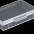 Tebery 24 Pack Blank Playing Card Case Clear Card Deck Box Snaps Closed for Game Card Storage Organizer