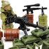 Military Weapon Guns Accessories for Minifigure Block Toys - Camouflage Helmets, E.O.D Suits, Shields (260pcs)