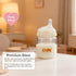 Set Nipple,0-3 Months,BPA-Free,6 oz,2 Pack COMI Natural Glass Baby Bottles for Breastfeeding Babies,Newborn Anti-Colic