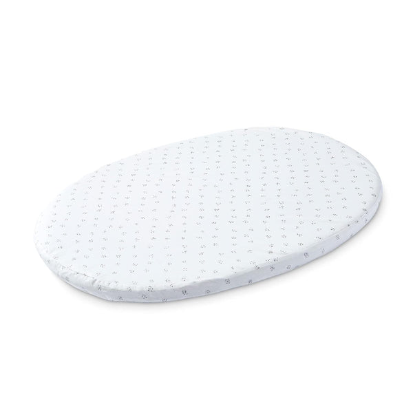Stokke Sleepi Mini Fitted Sheet by Pehr V2, Grey Dotty - Not