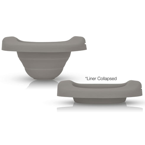 Pack: 2in1 Potette Plus Potty Value Kalencom Potette Plus Portable Potty and Reusable Collapsible Liner for Home Use