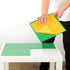 Peel-and-Stick Baseplates, Self Adhesive Building Brick Plates - 4 Pack (10" x 10") in Green