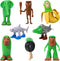 Xgmadiles Italian Brainrot Toys,Tralalero Tralala Action Figures, 8PCS Brainrot Meme Shark Figures,Tung Tung