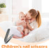 Trimmer, Kids Nail Clippers for Infants, Toddlers and Kids, Small Jaw Nail Precision Grooming Tool for Babys Tiny