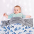 FIGEPO 30 40 Inch 1) New Born Baby Boy Blanket Double Layer Fuzzy Nursery Toddler Blankets Soft Minky Daycare Baby Boys