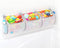 Bathtub Toy Holder, Mesh Bath Toy Storage for Kids Ages 4-8, 30"x8.7" Quick Drying Bath Toys