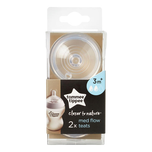 Tommee Tippee Medium Flow Teats - Perfect for Feeding
