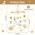 Baby Mobile for Crib Goose Nursery Decor Handmade Felt Crib Mobile for Bassinet One Silly Goose Birthday Decorations
