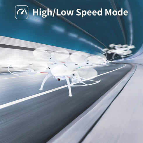 Cheerwing Syma X5SW-V3 WiFi FPV Drone with Camera, 2.4Ghz 4CH 6-Axis Gyro RC Quadcopter, White