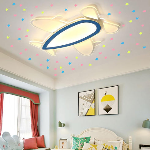Aivwis 200Piece 3D Glow in the Dark Stars for Ceiling, Luminous Star and Moon Wall Stickers for Kids Bedroom & Nursery
