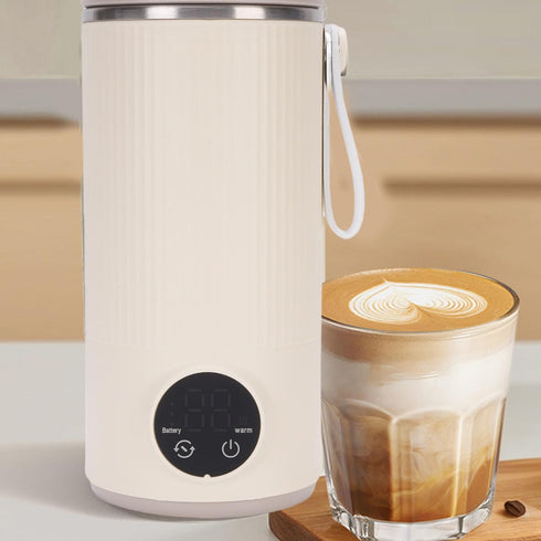 Kikumi Portable Bottle Warmer and Mixer, Electric Coffee Steamer with Uniform Heating, Precise Temperature Control