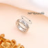 Anxiety,S925 Spinner Rings for Sterling Silver Fidget Anxiety Worry Relieving Boredom ADHD Autism Band Rings for Teen