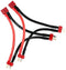 2pcs T Serial Series Connector, 1 Female to 2 Male T Plug Power Connector Adapter for RC Quadcopter