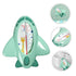 IWOWHERO Baby Bath for Infants Cartoon Design Water Temperature Tester Safe Plastic Material for Baby Bathing