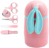 YHQCT 5Pcs Infant Nail Clippers Care Set Newborn Baby Healthcare Kits with Rabbit