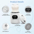 Portable Cordless Bottle Warmer, Includes 2 Adapters, Fast Heating, Accurate Temperature Control, for Breastmilk or