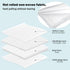 FORYEE 17 13 Inches (25 Pack) Disposable Changing Pad Liners for Baby x Waterproof Underpads Soft Non-Woven Fabric