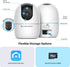 Amcrest 1080P ASH21-W WiFi Camera Indoor, Nanny Cam, Dog Camera, Sound & Baby Monitor, Human & Pet Detection