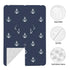 Hcpwzrf Nautical Baby Car Seat Cover & Nursing Cover - Breathable Stretch Multi-Use Cover for Breastfeeding, Stroller