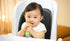 Olababy 3 Piece Parent Led and Baby Led Weaning First Feeding Set - Includes Training Spoon, Feeding Spoon, Steambowl