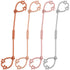 Toy Straps for Baby, 4 Pack Adjustable Stretchable Sippy Cup Straps for Stroller, Highchair, Car Seat