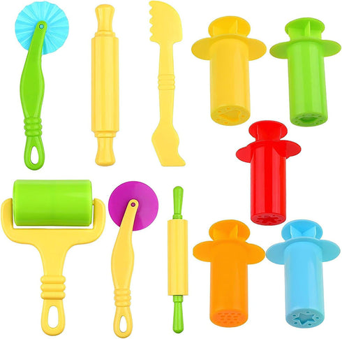 MAGIKON Set of 11 PCS Smart Dough Tools Kit with Models and Molds,
