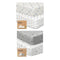 Keababies Pack and Play Sheet Fitted, 2-Pack Mini Crib Sheets and 2-Pack