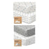 Keababies Pack and Play Sheet Fitted, 2-Pack Mini Crib Sheets and 2-Pack