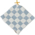 Orelle Checkered Baby Lovey | Pacifier Holder | Ultra-Soft & Cozy Loveys