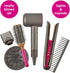Casdon Dyson Toys - Supersonic & Corrale Deluxe Styling Set - Toy Straightener & Hairdryer with Real Function for